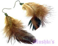 Feather Ear ring - click here for large view